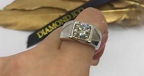 Resume Video Diamond ICQ 特價精選 ✨2卡男裝鑽石戒指💫夠份量❗