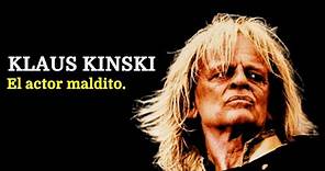 KLAUS KINSKI | el actor maldito | HOLLYWOOD CRÓNICA NEGRA