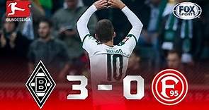 Borussia Mönchengladbach - Fortuna Düsseldorf [3-0] | GOLES | Jornada 10 | Bundesliga