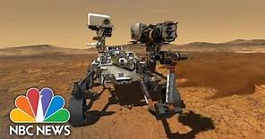 NASA's Mars Rover Perseverance Lands On Red Planet | NBC News