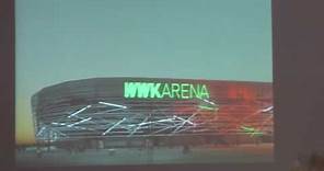 So sieht die neue Fassade der WWK-Arena aus