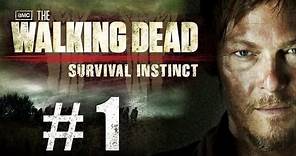 The Walking Dead Survival Instinct Gameplay Walkthrough Part 1 - Intro
