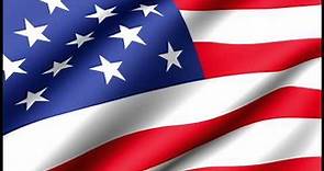 USA American Flag Waving Loop 4K