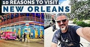 10 Reasons to visit NEW ORLEANS Louisiana in 2024 || USA Travel Vlog