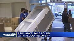 Appliance sale helps flood victims as they continue to rebuild their lives