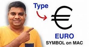 How to type Euro Symbol on MAC