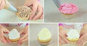 Come fare la Glassa Frosting per decorare i Cupcakes con 5 ricette facili e veloci