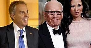 Tony Blair's secret night with Rupert Murdoch's wife led to their divorce