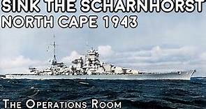 The Sinking of Scharnhorst, The Battle of North Cape 1943 - Animated