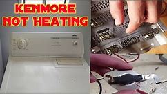 kenmore dryer not heating - heat element repair - 11066642500