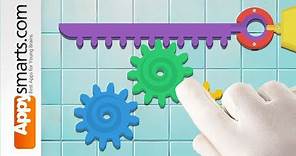 Educational Puzzle Game for Kids: Crazy Gears - iPad app demo