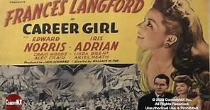 Career Girl (1944) | Full Movie | Frances Langford