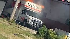 U-Haul Moving Truck on Fire Chicago... - My Life In The Chi