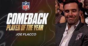 Joe Flacco Wins Comeback Player of the Year I NFL Awards I CBS Sports