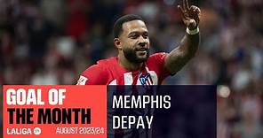 Mejor gol del mes: Memphis Depay - LALIGA EA Sports 2023/2024