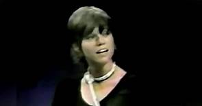 Jane Fonda speaks out against Vietnam War in 1972