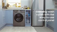 How to select wash cycles on your Samsung Washing Machine
