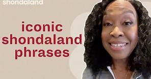Office Hours with Shonda Rhimes: Iconic Show Phrases | Shondaland