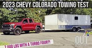 2023 Chevy Colorado Towing Review! 7,000 Pounds with a Turbo Four?