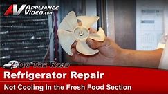 Refrigerator Repair - Not cooling in fresh food section or freezer -GE, Hotpoint, RCA - TPX245IYABS