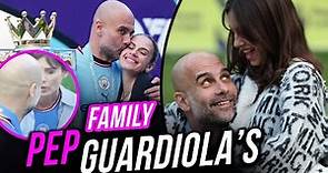😍❤️ Such a beautiful family! Guardiola with wife and daughters