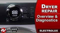 Electrolux Dryer - Overview, Diagnostics, Error codes & Technician service mode