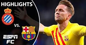 Luuk de Jong to the rescue! Barcelona escapes with a draw vs. Espanyol | LaLiga Highlights | ESPN FC