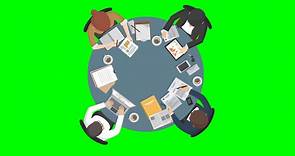 Office Work | Business people working | Loop Animation | Free Animation Video