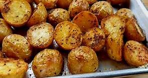 Crispy Roasted Baby Potatoes