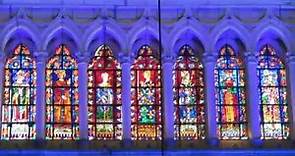 Cathédrale de Reims: l'intérieur en couleurs