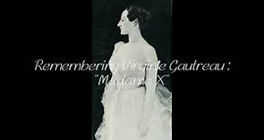 Remembering Virginie Gautreau: "Madame X" (Photo Restoration & Colorization)