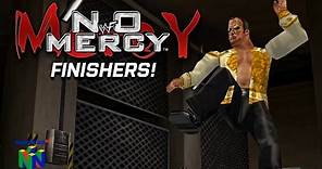 WWF No Mercy - All Finishers (N64)