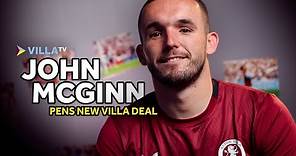 NEW DEAL | John McGinn extends his Villa contract