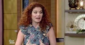 Debra Messing Bakes a Cake Onstage During “Birthday Candles”