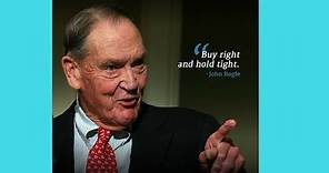 🔵John Bogle on how to create perfect asset allocation