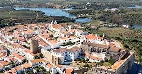 An aerial view of the of Avis ✈️🇵🇹🏰 The prominent landmark in Avis is the Castle of Avis (Castelo de Avis). This medieval castle was built as part of the defensive strategy during the Christian Reconquista. Visitors can explore its ancient walls and enjoy panoramic views of the surrounding countryside. 🎥 by @agt_aerial_imagery #avis #alentejo #visitalentejo #portugal #visitportugal | Visit Alentejo