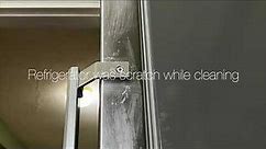 Stainless Steel Scratch Removal, Removing Scratches From Stainless Steel Refrigerator Doors.