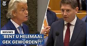 Geert Wilders botst met Jan Paternotte: 'Bedrijfspoedel van Poetin!'