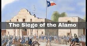 23rd February 1836: The Siege of the Alamo begins, lasting for thirteen days before the final battle