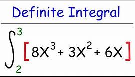 Calculus - Definite Integrals