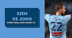 Siem de Jong • Sydney FC • All Goals • 2018/19