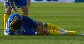 Marcos Rojo lloró porque se lesionó y sabía que era una rotura de ligamentos: Seis meses sin jugar