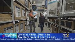 Lowe's Hiring Tuesday With In-Store Applications