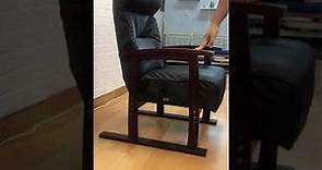 可調高度休閒躺椅 | 舒適大班椅,高背椅,老人椅 | Height Adjustable Lazy Recliner Chair | HOHOLIFE 好好生活