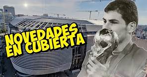 ESTADO ACTUAL de la CUBIERTA del BERNABÉU 💥 IMÁGENES IMPACTANTES 🚨 Obras Santiago Bernabéu 🚧