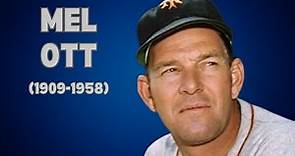 Mel Ott: The Small Giant of Baseball's Home Run Legacy