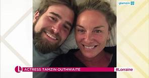 Tamzin Outhwaite talks about her two-year romance with a younger man