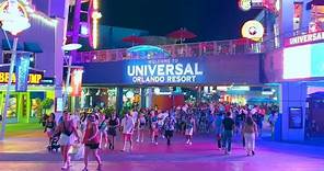 Universal CityWalk Orlando at Night 2023 | Walking Tour