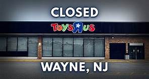 Closed Toys R Us in Wayne, NJ