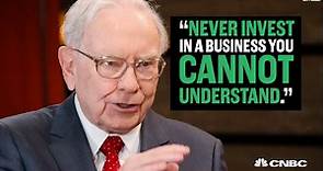 These quotes reveal Warren Buffett's legendary business mind